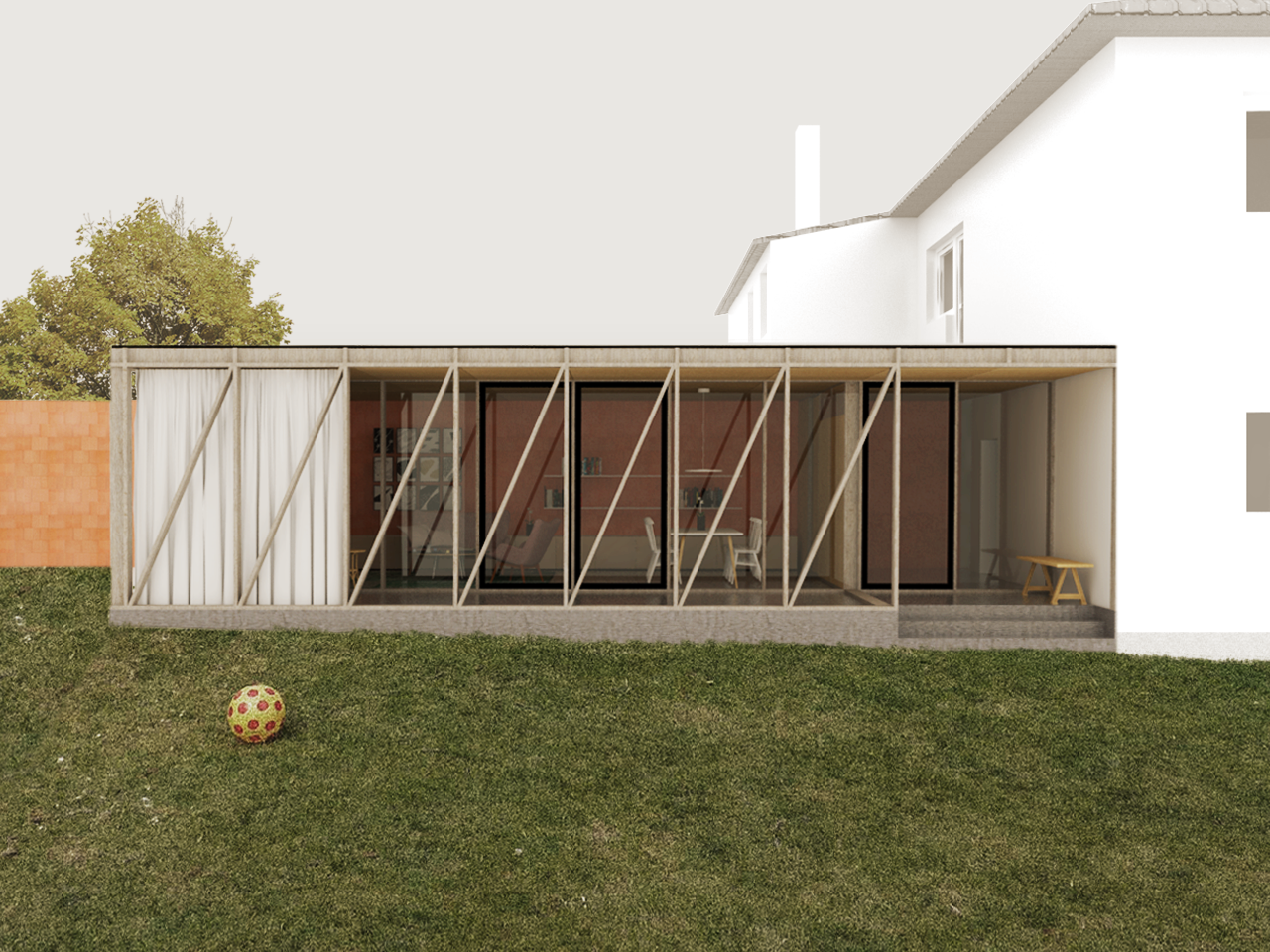 pohled čelní